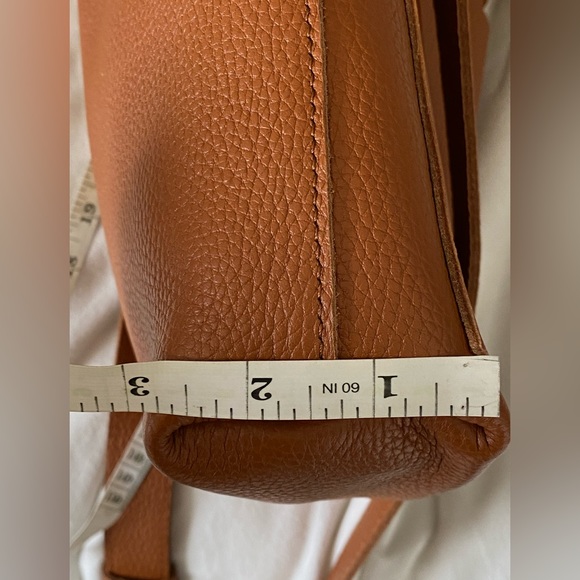 Genuine italian leather crossbody messenger - Picture 12 of 15